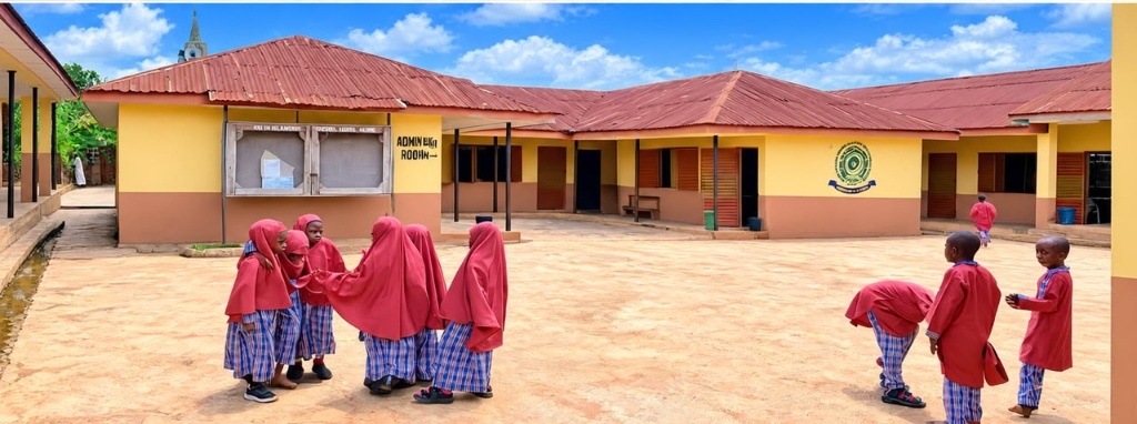MIMS Primary School Pupils in Uniform